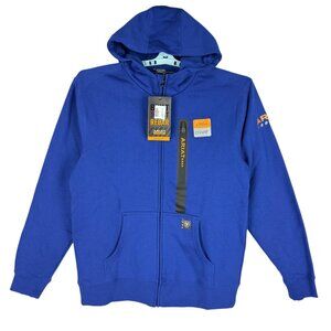 NWT Ariat Rebar Workman Men's Water Repellent Royal Blue Full Zip Hoodie Size M